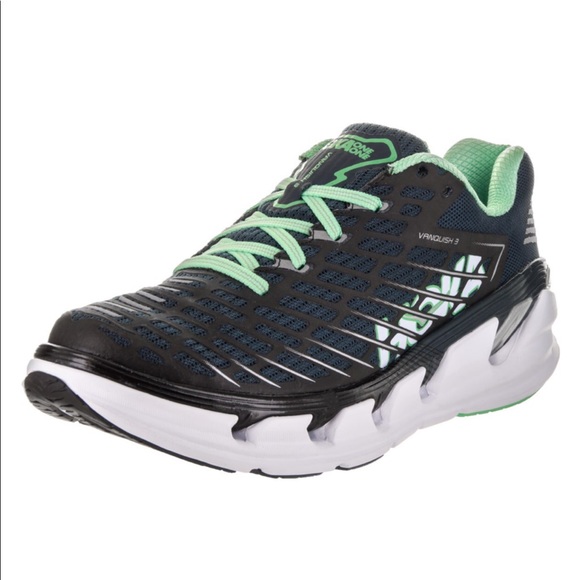Hoka One One Shoes - HOKA One One Vanquish 3 Navy Blue Running Shoes